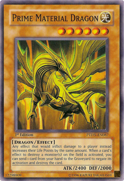 Prime Material Dragon [PTDN-EN087] Super Rare – Media Reload