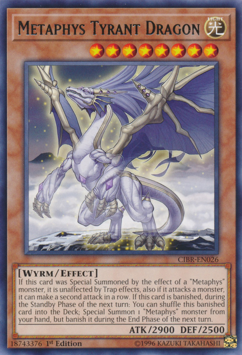 Metaphys Tyrant Dragon [CIBR-EN026] Rare – Media Reload
