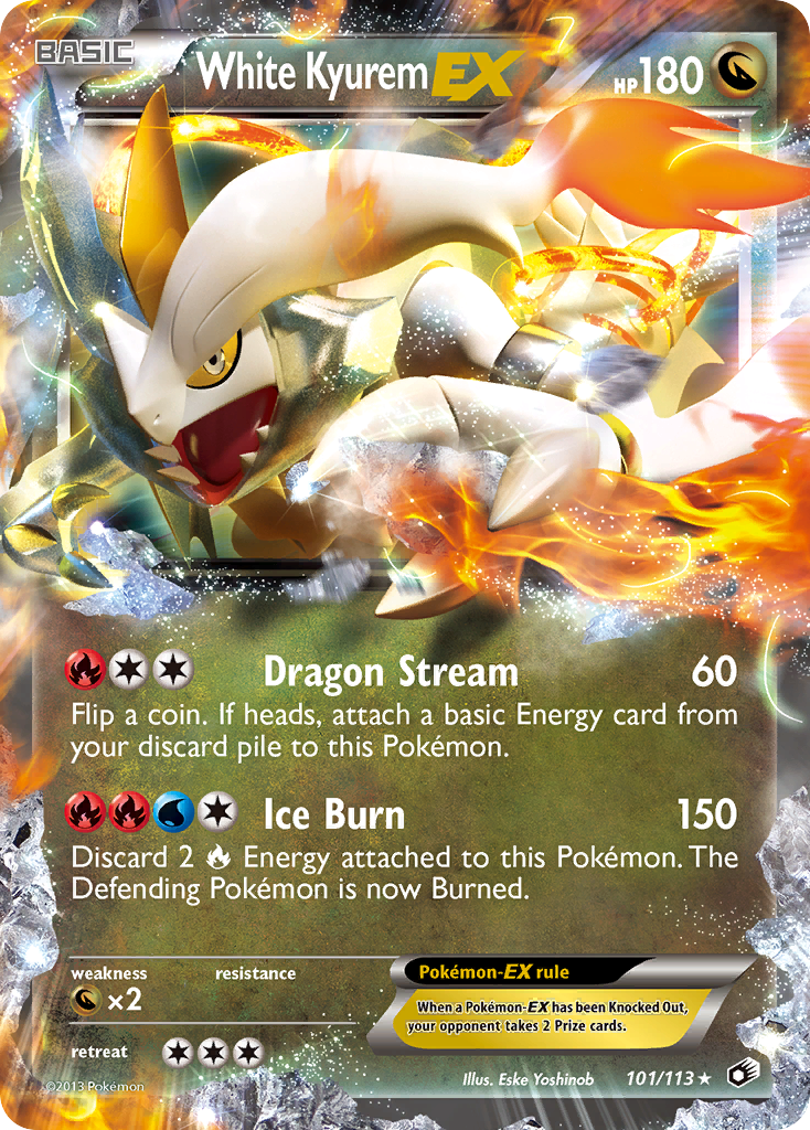 White Kyurem EX (101/113) [Black & White: Legendary Treasures] – Media  Reload