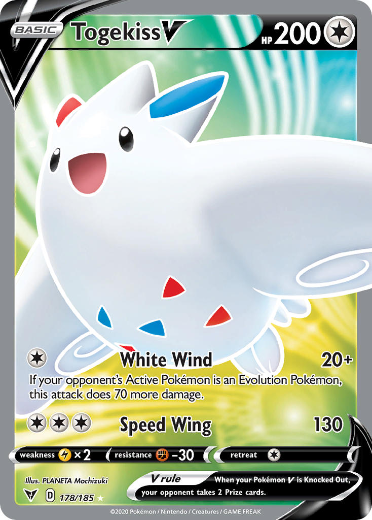 Togekiss V (178/185) [Sword & Shield: Vivid Voltage] – Media Reload