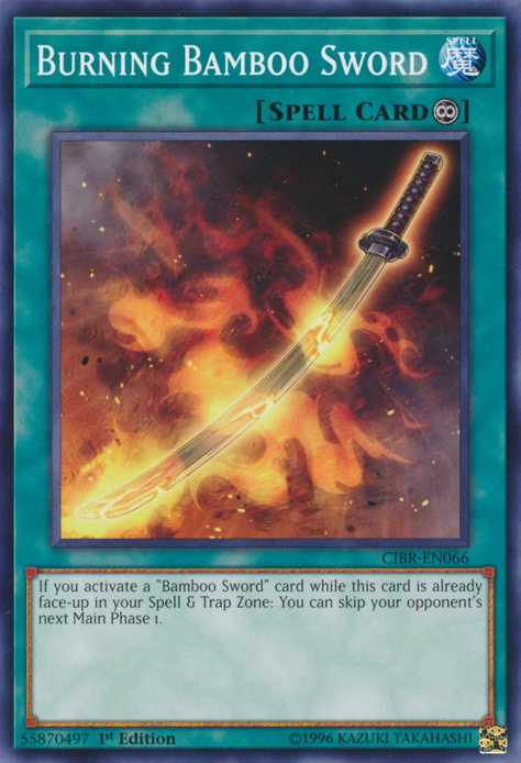 Burning Bamboo Sword [CIBR-EN066] Short Print – Media Reload