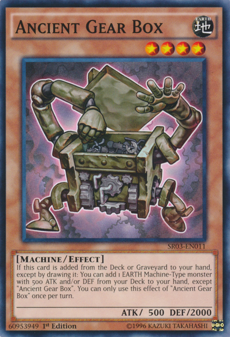 ancient gear yugioh cards Ancient Gear Box [SR03-EN011] Common – Media Reload