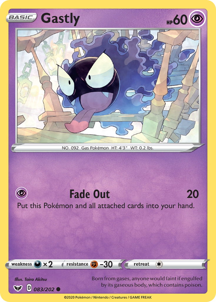 Gastly (083/202) [Sword & Shield: Base Set] – Media Reload