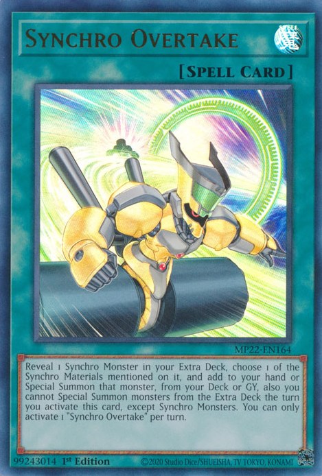 Synchro Overtake [MP22-EN164] Ultra Rare – Media Reload