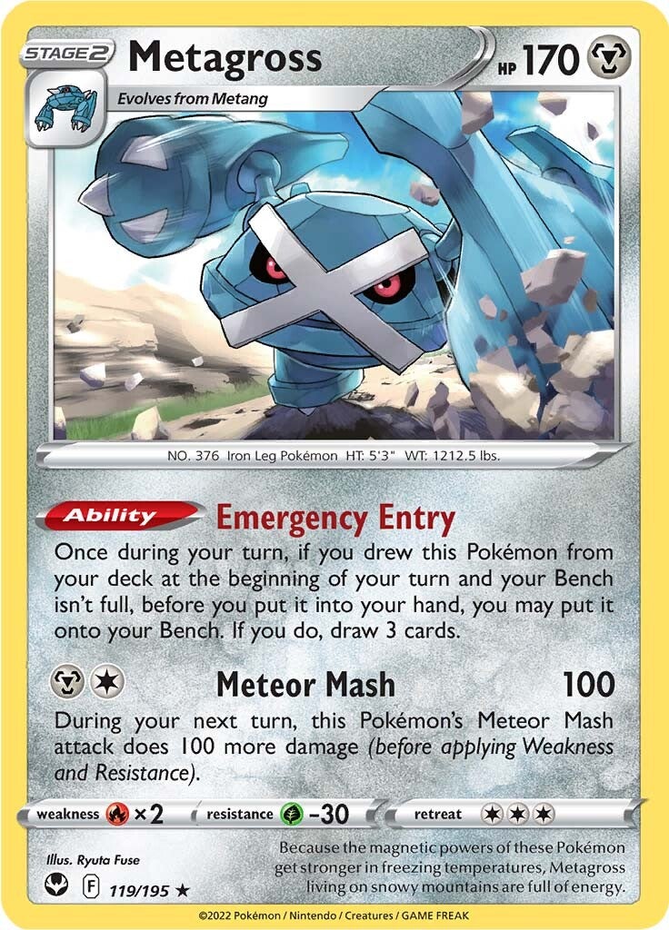 Metagross (119/195) [Sword & Shield: Silver Tempest] – Media Reload
