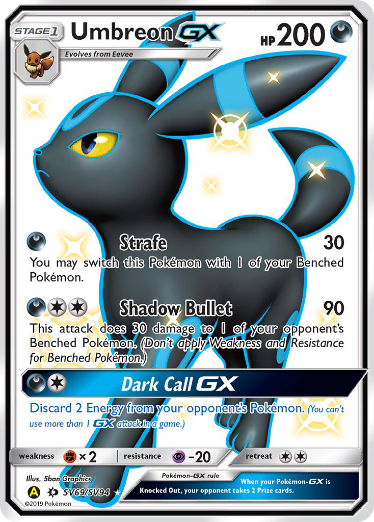 Umbreon GX (SV69/SV94) [Sun & Moon: Hidden Fates