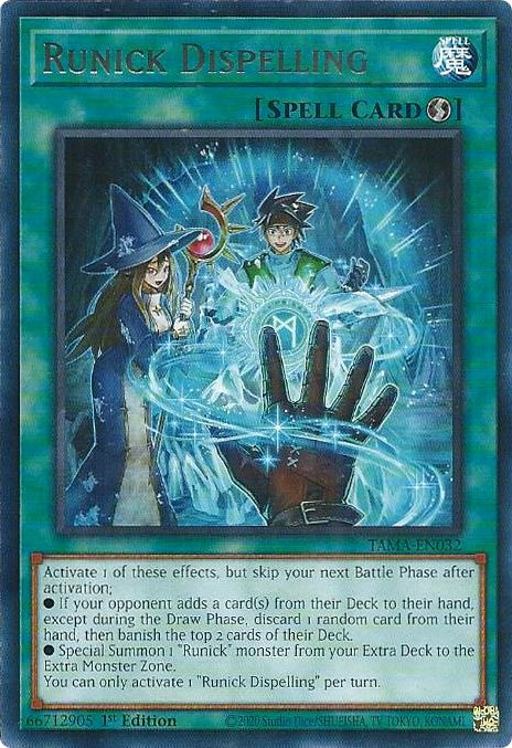 Runick Dispelling [TAMA-EN032] Rare – Media Reload
