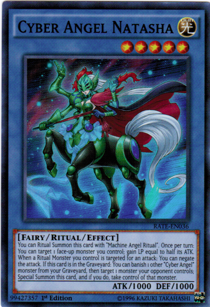 Cyber Angel Natasha [RATE-EN036] Super Rare – Media Reload