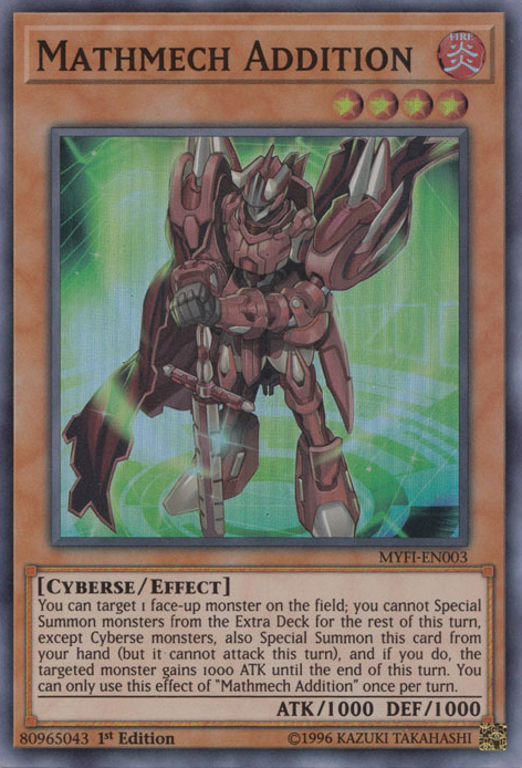 yugioh mathmech cards Sigma - BLMR-EN060 Ultra Rare may be 1st or Unlimited Edition One card combo - Mathmech