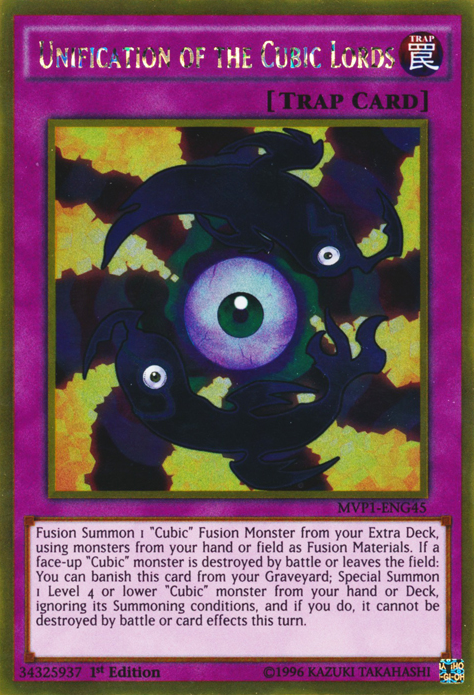 Unification of the Cubic Lords [MVP1-ENG45] Gold Rare – Media Reload