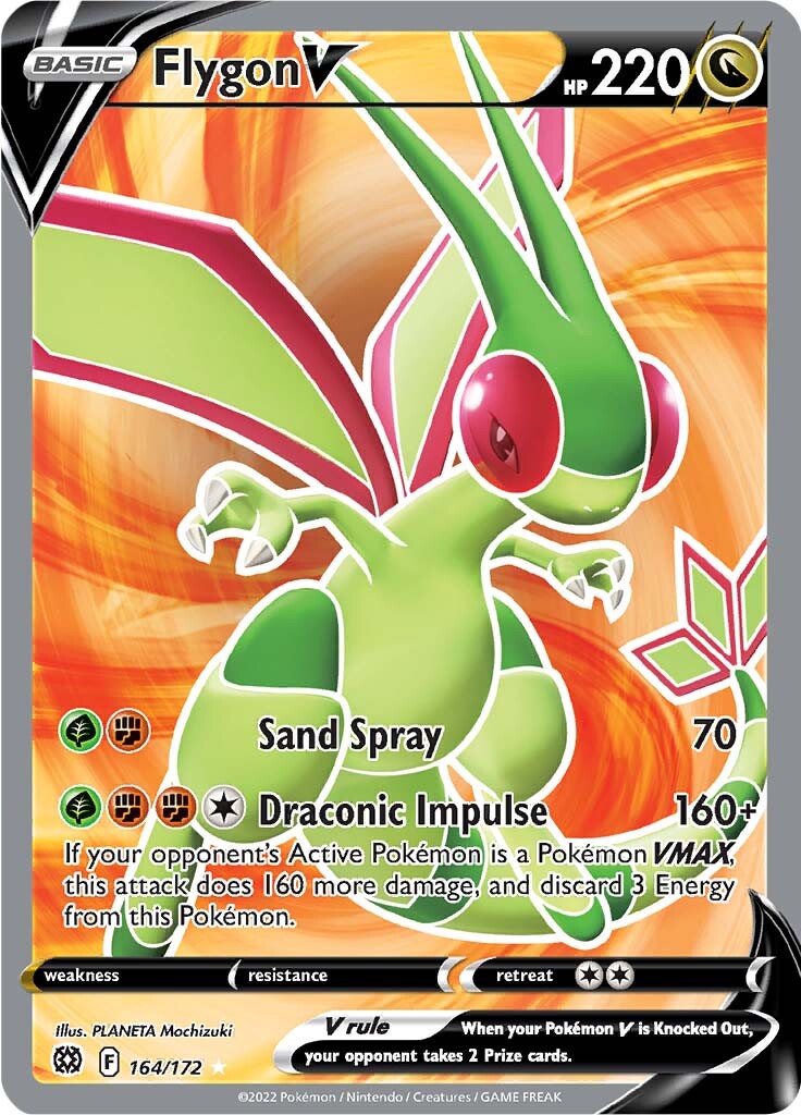 Flygon V (164/172) [Sword & Shield: Brilliant Stars] – Media Reload