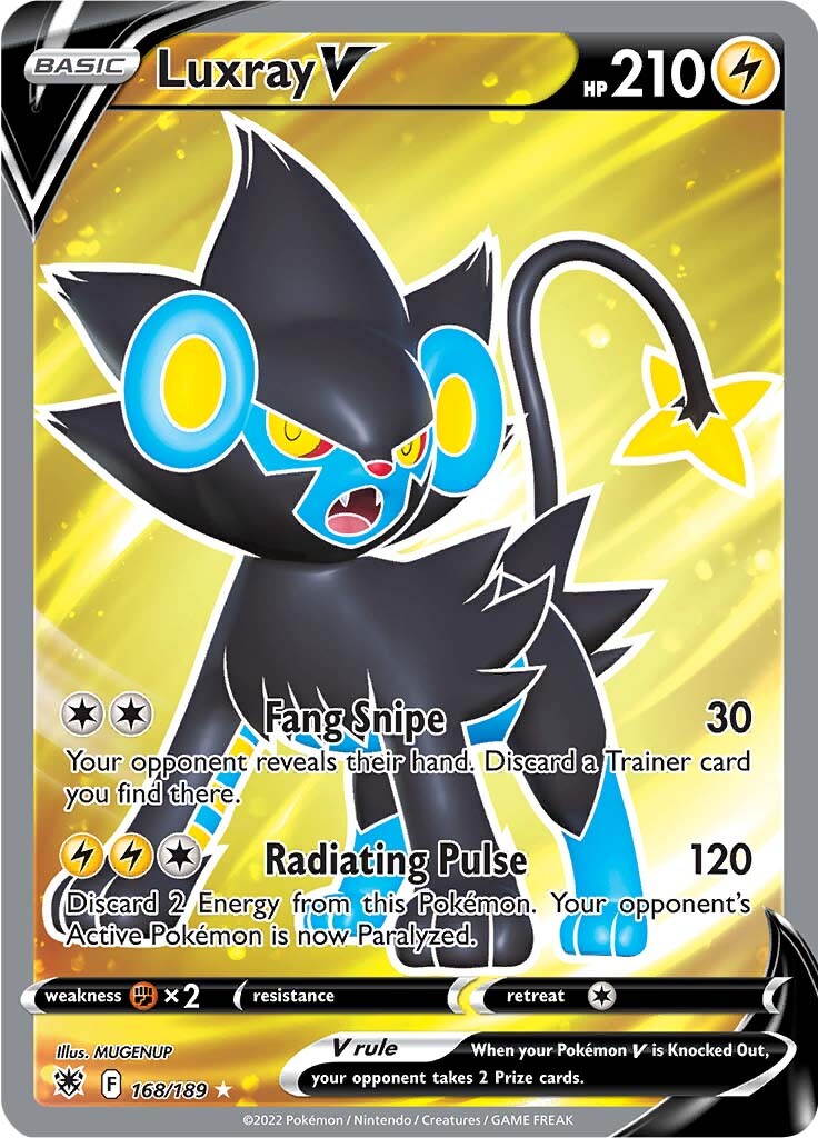 Luxray V (168/189) [Sword & Shield: Astral Radiance] – Media Reload