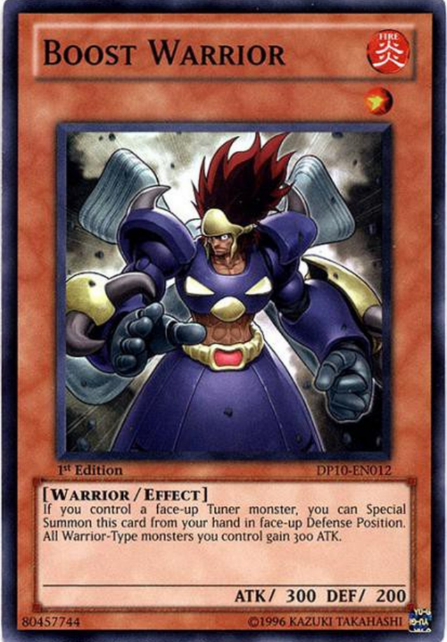 Boost Warrior [DP10-EN012] Super Rare – Media Reload