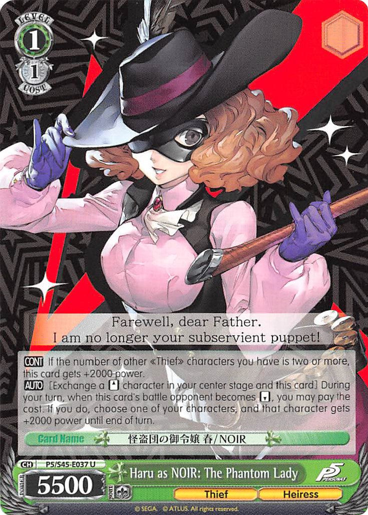 Haru as NOIR: The Phantom Lady (P5/S45-E037 U) [Persona 5