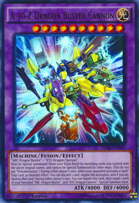 A-to-Z-Dragon Buster Cannon [SDKS-EN040] Ultra Rare – Media Reload