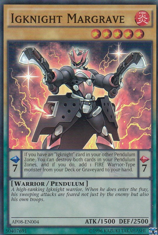 Igknight Margrave [AP08-EN004] Super Rare – Media Reload
