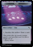 Thopter (0020) // Clue (0014) Double-Sided Token [Murders at Karlov Manor Tokens]