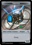 Thopter (0020) // Thopter (0019) Double-Sided Token [Murders at Karlov Manor Tokens]
