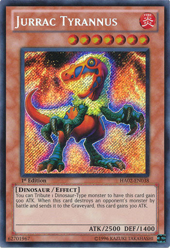 Jurrac Tyrannus [HA02-EN038] Secret Rare – Media Reload