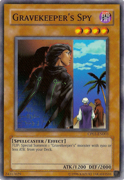 Gravekeeper's Spy [CP03-EN003] Super Rare – Media Reload
