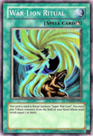 War-Lion Ritual [PP02-EN002] Super Rare