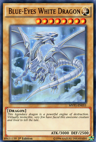 Blue-Eyes White Dragon [MVP1-EN055] Ultra Rare – Media Reload