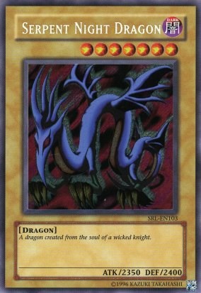 yugioh card serpent night dragon Amazon.com: YU-GI-OH! - (LCJW-EN139) - Legendary Collection 4: Joey's World - 1st Edition Revived Serpent Night Dragon ritual