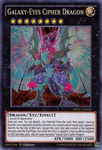 Galaxy-Eyes Cipher Dragon [DPDG-EN040] Super Rare