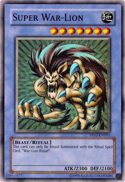 Super War-Lion [PP02-EN001] Super Rare – Media Reload