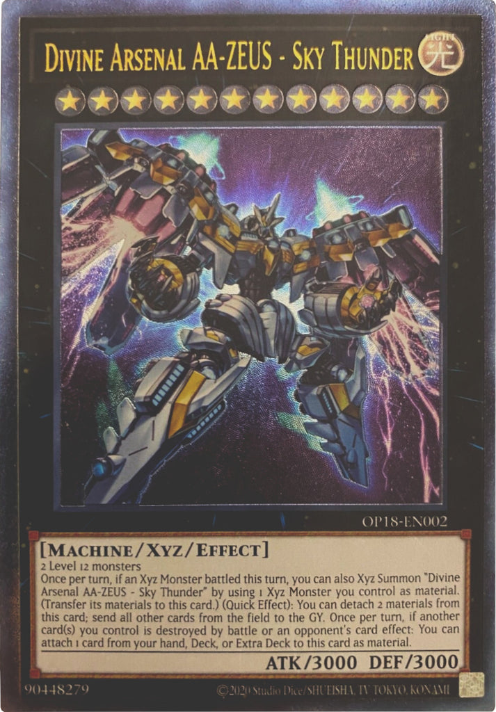 yugioh divine arsenal aa zeus deck Divine Arsenal AA-ZEUS