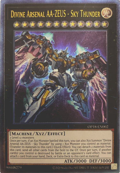 yugioh divine arsenal aa zeus deck AA-ZEUS - Sky Thunder (alternate Art) | Secret Rare | Orica PROXY making it easy to create the kit with a simple assembly and placement of stickers Divine Arsenal AA-Zeus - Sky