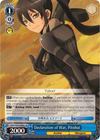 Declaration of War, Pitohui (GGO/S59-E080S SR) [Gun Gale Online]