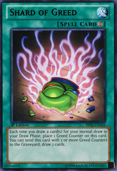 Shard of Greed [BP02-EN165] Mosaic Rare – Media Reload