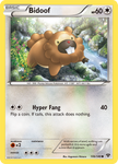 Bidoof (106/146) [XY: Base Set]