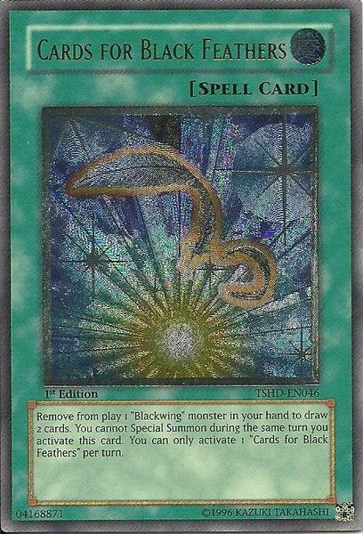 cards for black feathers yugioh Cards for Black Feathers [TSHD-EN046] Ultimate Rare