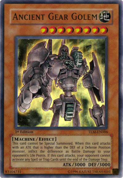 yugioh all ancient gear cards Ancient Gear Golem [TLM-EN006] Ultra Rare – Media Reload