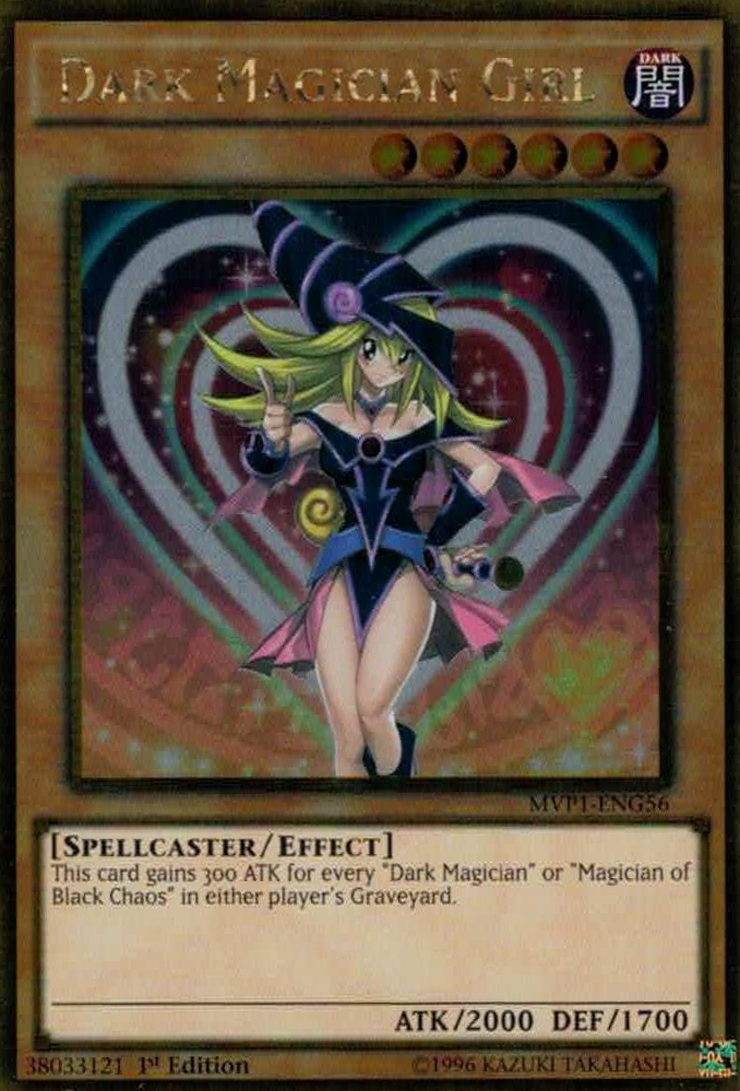 Dark Magician Girl [MVP1-ENG56] Gold Rare  Media Reload