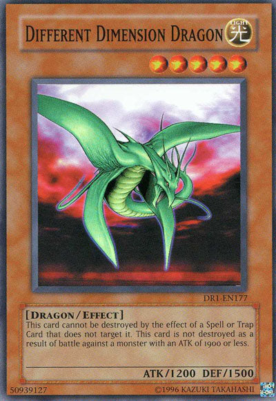 yugioh different dimension cards Yu-Gi-Oh! - Dragon (DT04-EN004) - Duel Terminal 4-1st Edition then target 1 of your banished monsters Return from the Different Dimension
