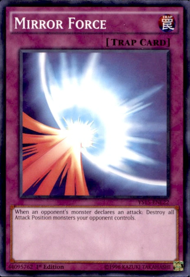 Mirror Force [YS15-ENL22] Shatterfoil Rare – Media Reload