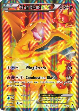 Charizard EX (XY121) (Jumbo Card) [XY: Black Star Promos] – Media Reload