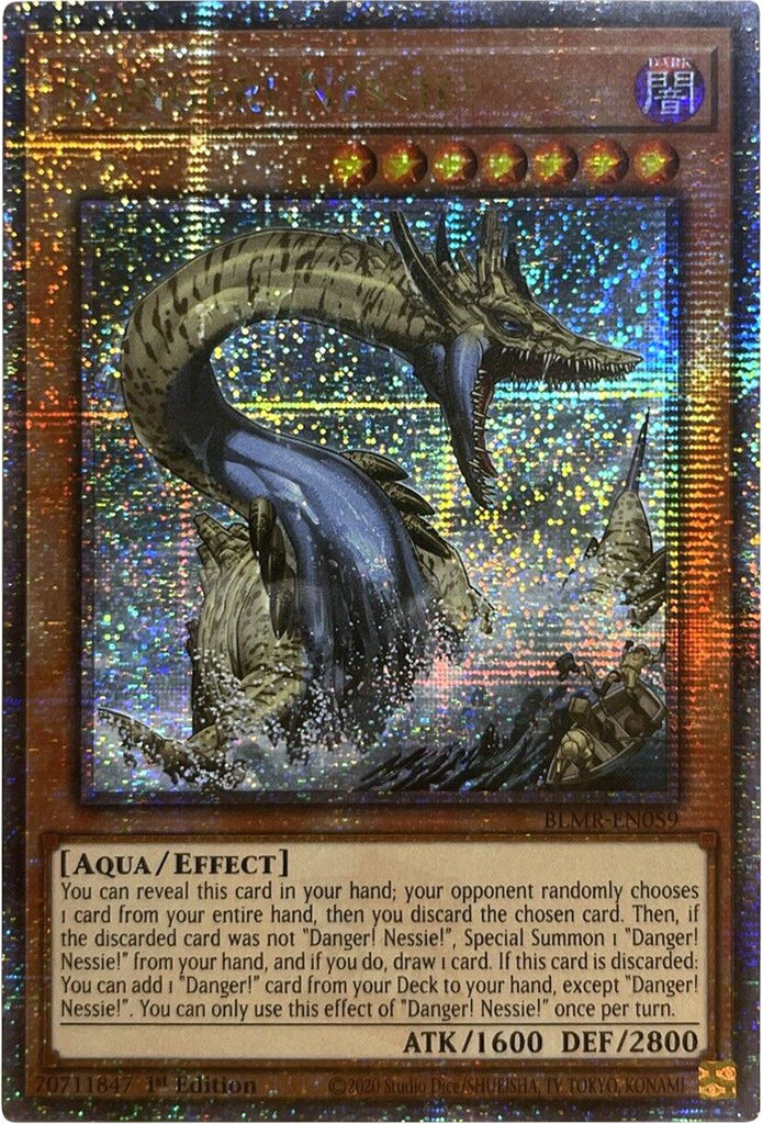 Danger! Nessie! [BLMR-EN059] Quarter Century Secret Rare – Media Reload