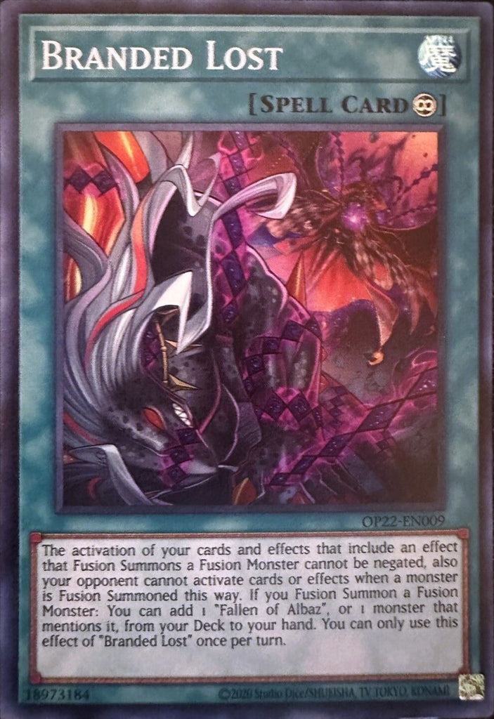 Branded Lost [OP22-EN009] Super Rare – Media Reload