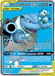 Blastoise & Piplup GX (214/236) [Sun & Moon: Cosmic Eclipse]