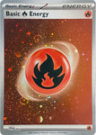Basic Fire Energy (002) (Cosmos Holo) [Scarlet & Violet: Base Set]