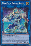 Mekk-Knight Crusadia Avramax [RA01-EN044] Secret Rare