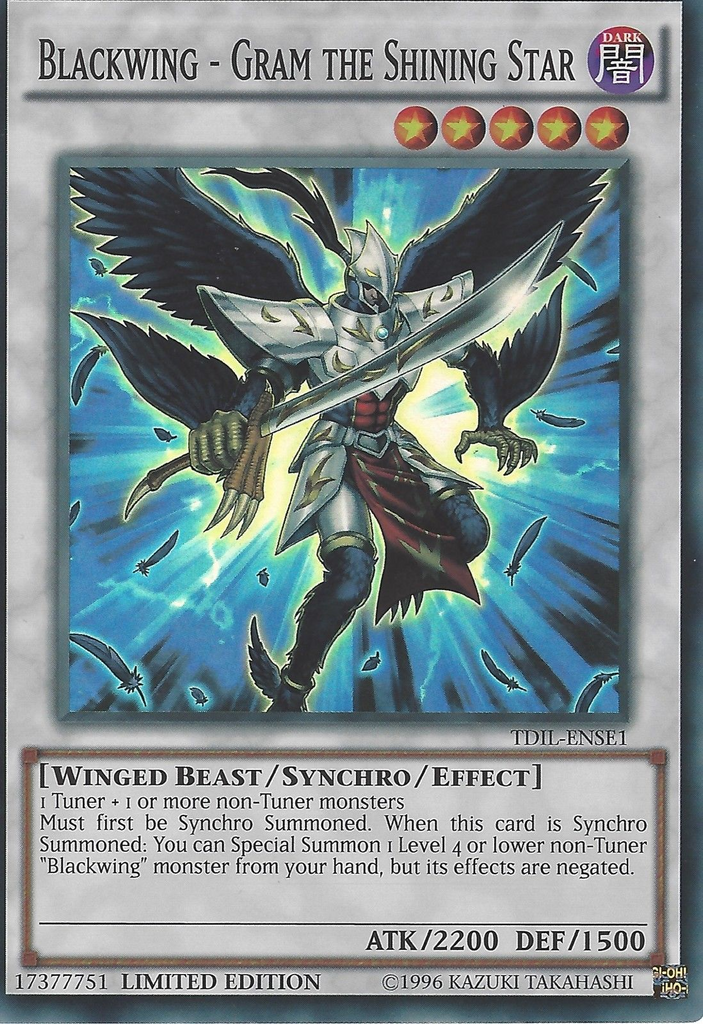 4 star tuner monsters Blackwing