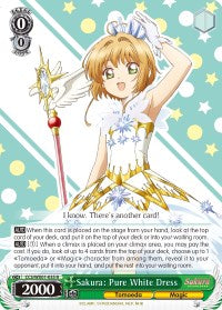 cardcaptor sakura dress Sakura: Pure White Dress (CCS/WX01-035 R) [Cardcaptor Sakura: Clear Ca – Media Reload