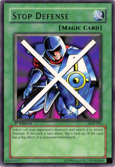 Stop Defense [LOB-095] Rare – Media Reload