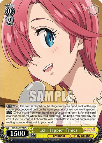 Liz: Happier Times [The Seven Deadly Sins: Revival of The