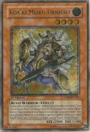 Koa'ki Meiru Urnight [ABPF-EN025] Ultimate Rare – Media Reload